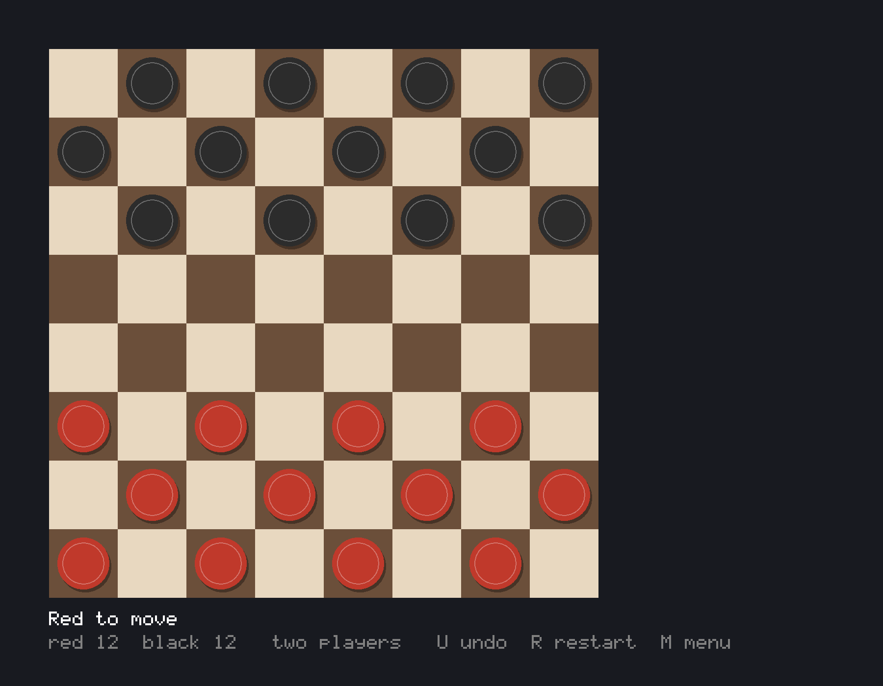 Checkers screenshot