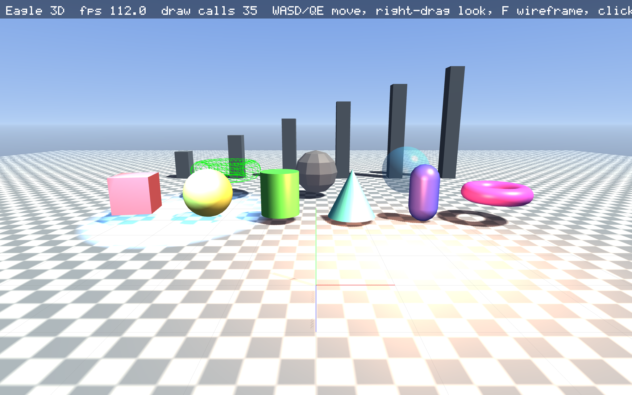 The 3D fly-through example