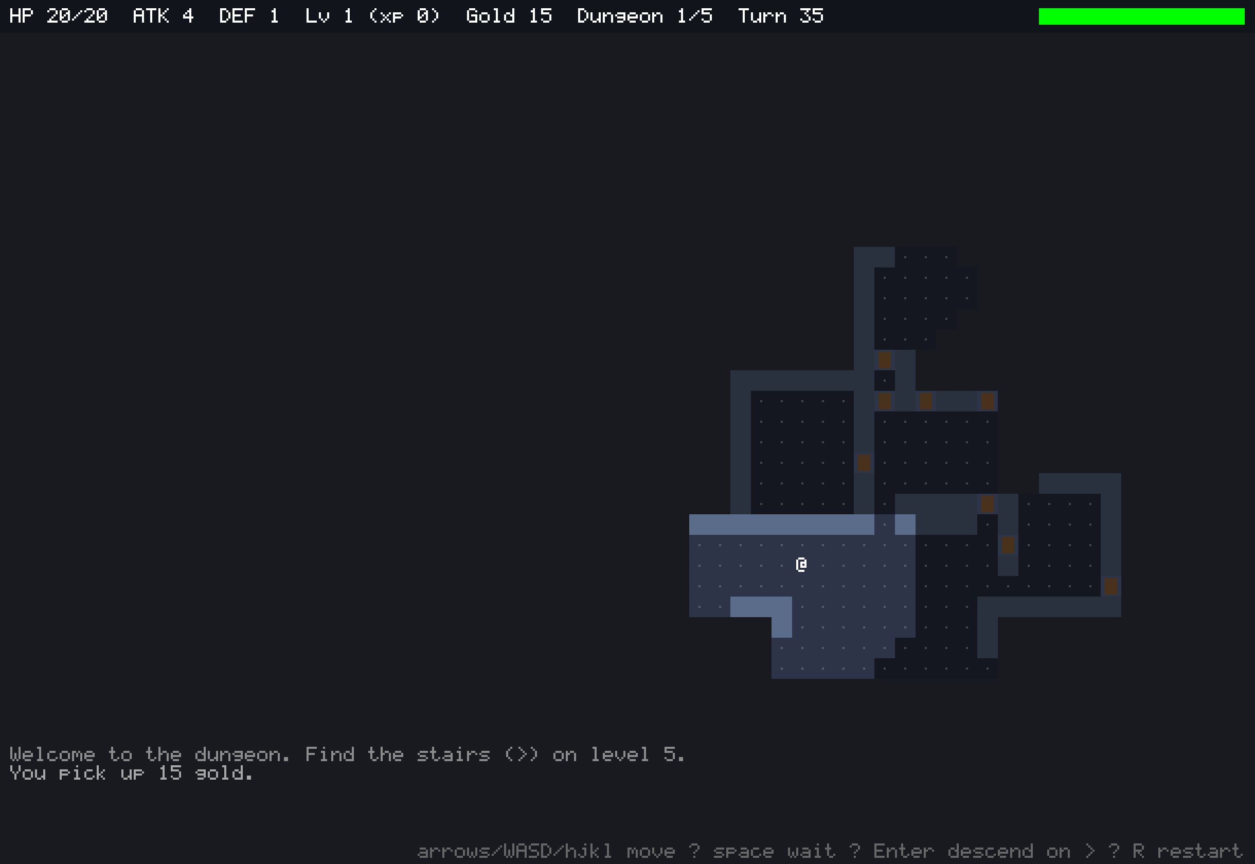 Roguelike screenshot