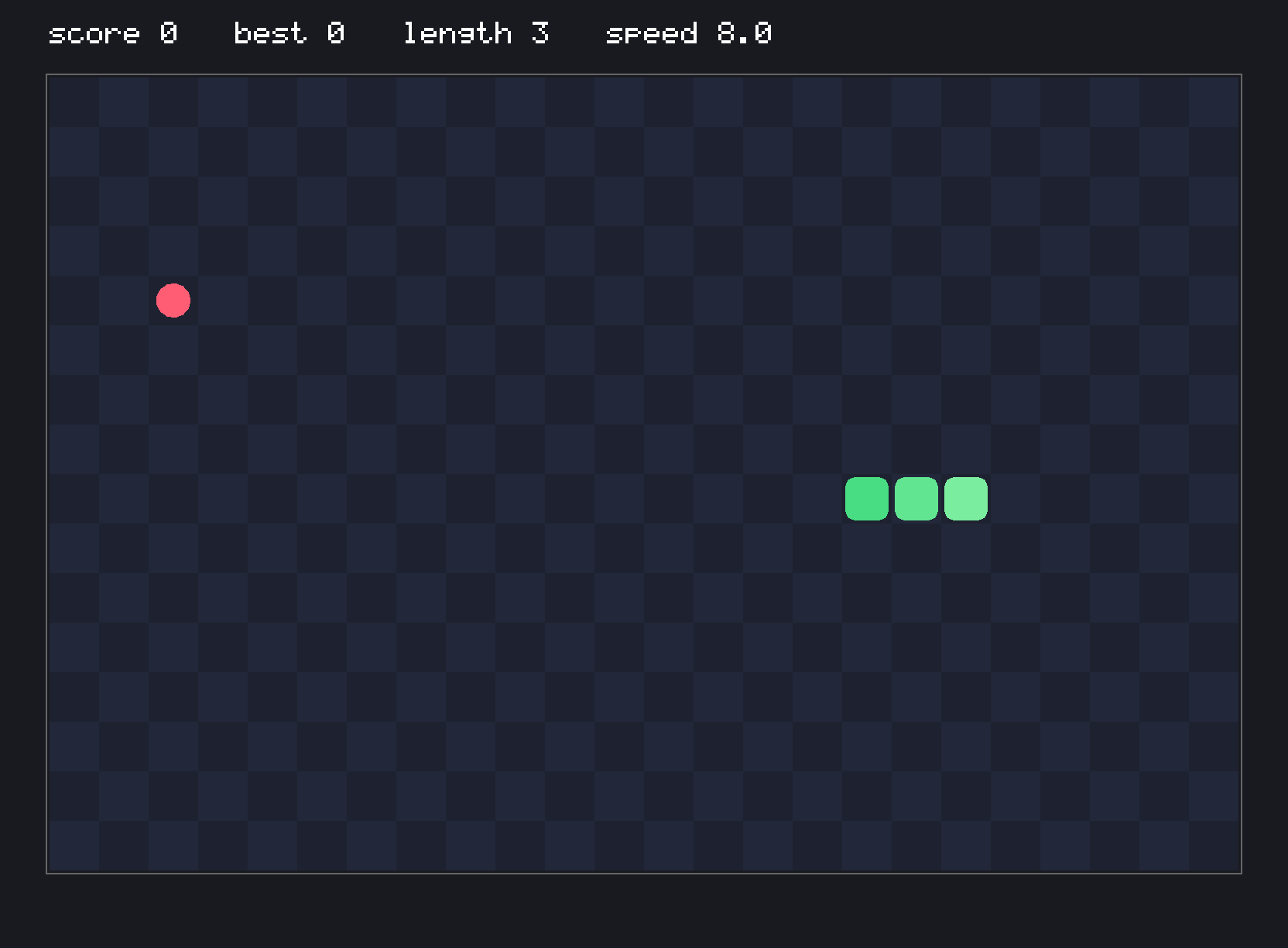 Snake screenshot